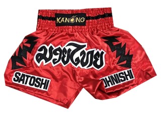Short  Boxe Thai Personnalisé : KNSCUST-1130